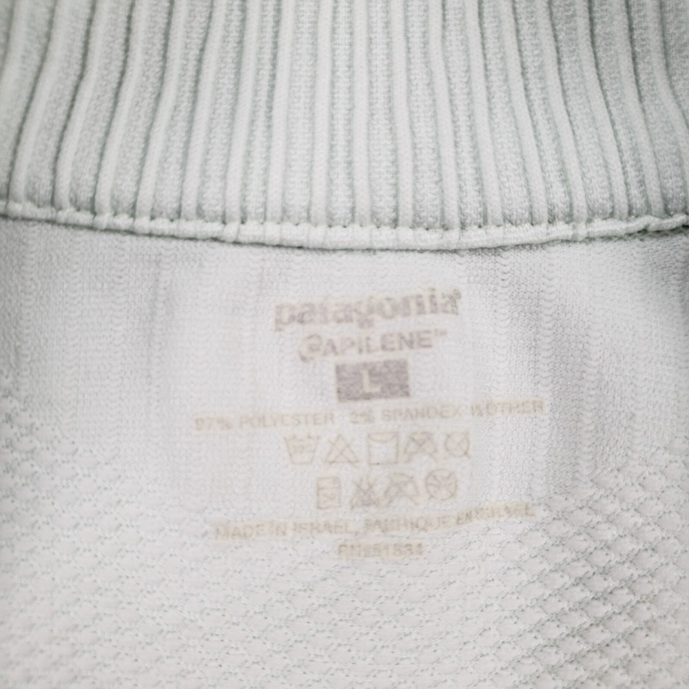 Vintage Patagonia Womens (L) Green Y2k Capilene Midweight Zip-Neck Base Layer - Picture 7 of 14